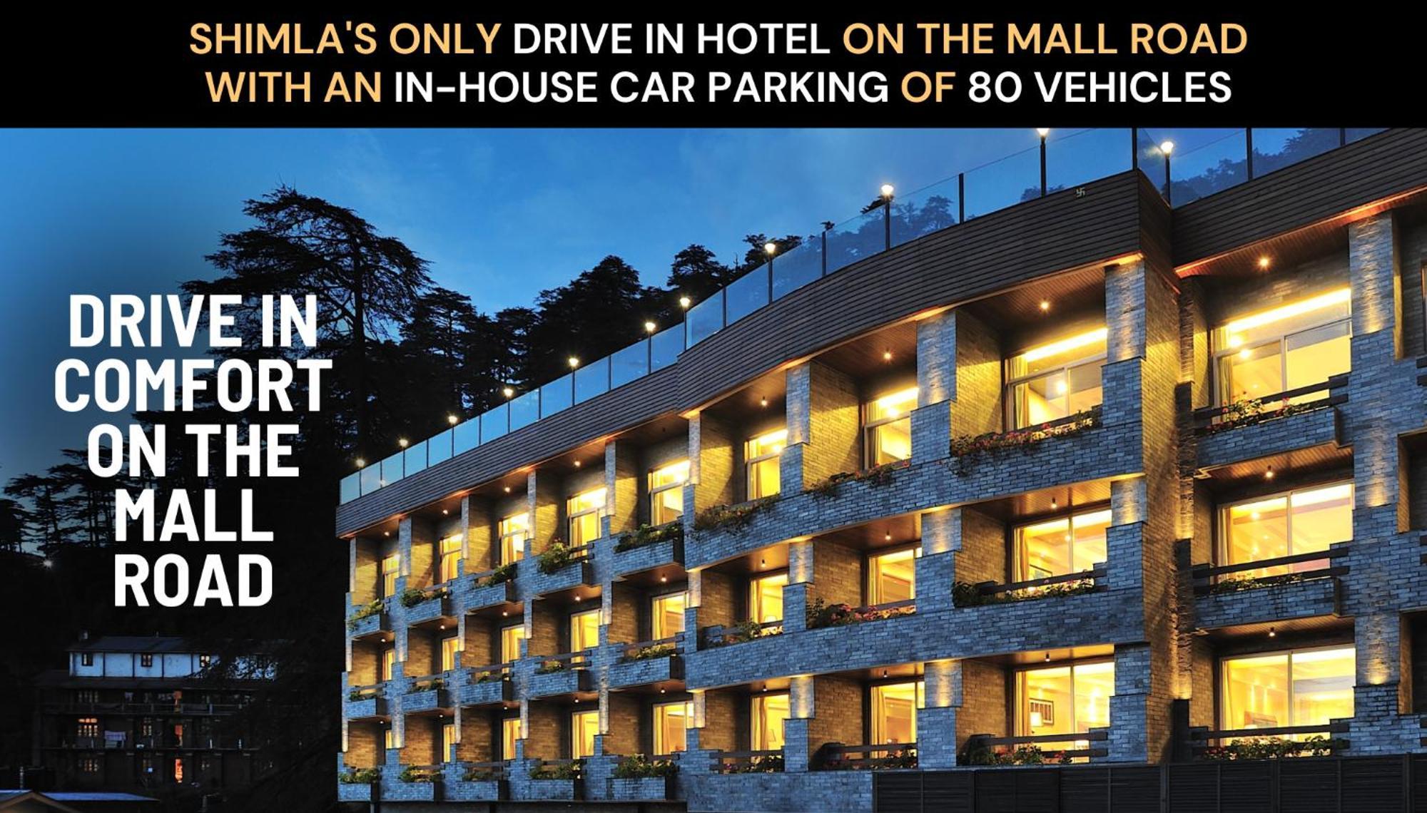 Marina- Shimla First Designer Boutique Hotel Luaran gambar