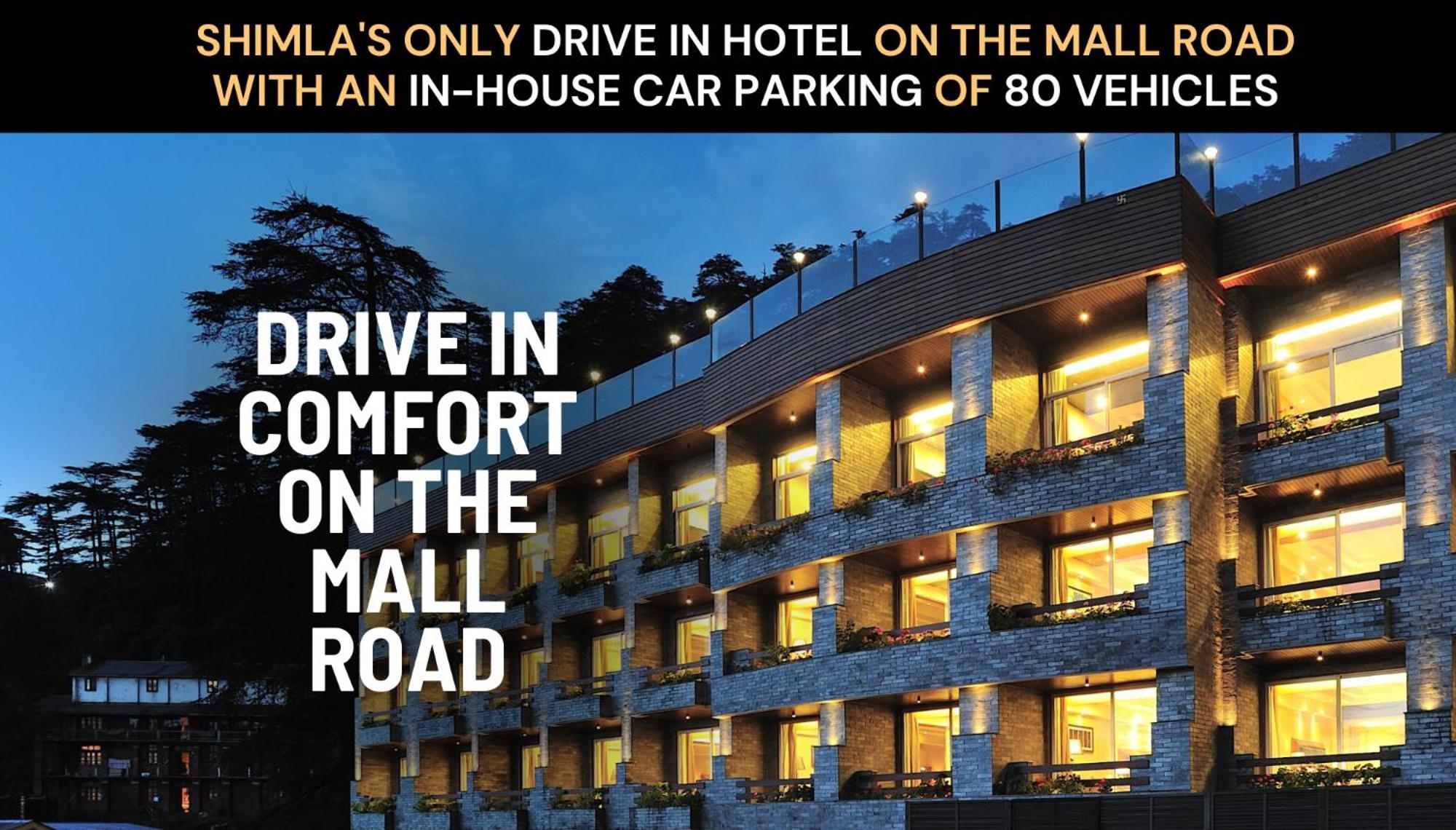 Marina- Shimla First Designer Boutique Hotel Luaran gambar